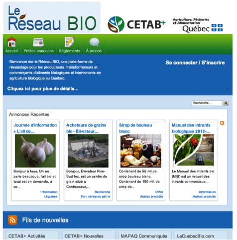 Le Réseau BIO